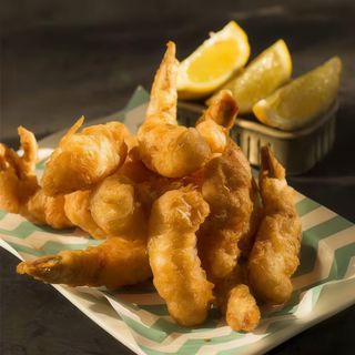 Tempura de langostinos (6 piezas)