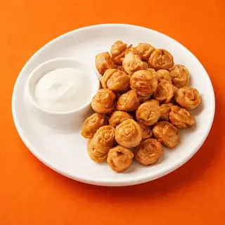 Пельмени жареные