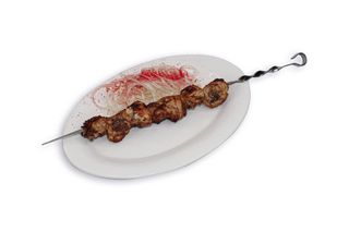 Шашлык из курицы / Тауық кәуабі