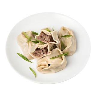 Манты с говядиной