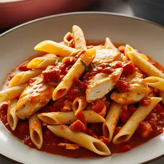 6. Arrabbiata z kurczakiem (650g)