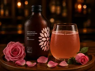 Kombucha trandafir