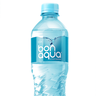 Вода "Bon-Aqua" c газом