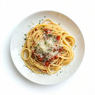 Espaguetis Con Pollo