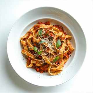 Tagliolini navoja di ragù