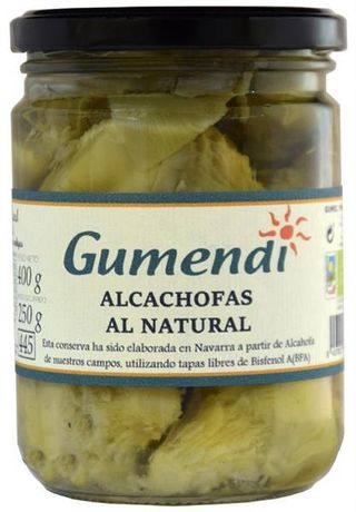Alcachofa Natural Gumendi  445Gr