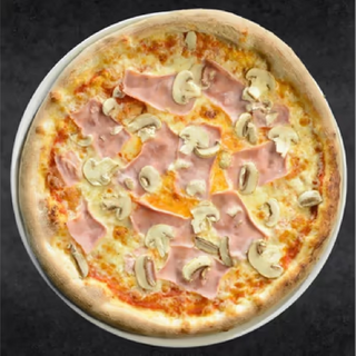 Pizza Prosciutto e funghi 32cm