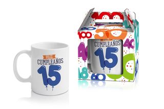 Taza 15 Cumpleaños