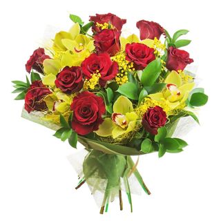 Bouquet Rose e Orchidee
