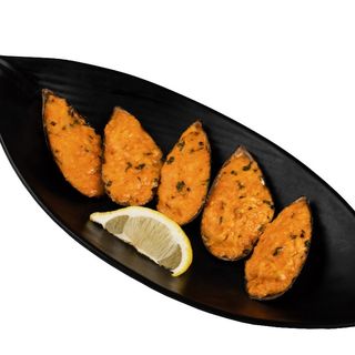 Запеченные мидии с острым сыром