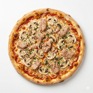 Pizza Atún Y Funghe