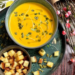 გოგრის კრემ სუპი 