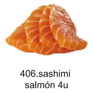 406.sashimi salmón 8u