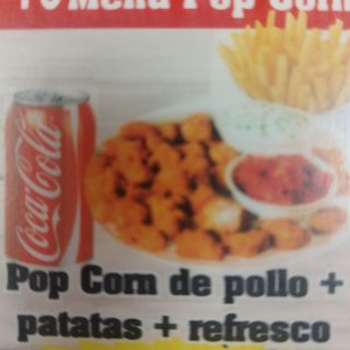 Menú Pop Corn