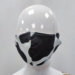 Mascarilla Con Funda De Tela Estampado Manchas