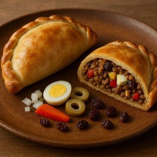 Empanada #03 – Carne e Uvetta