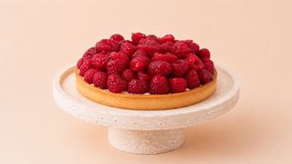 Tarta z malinami