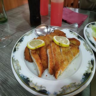 pollo con salsa de limón