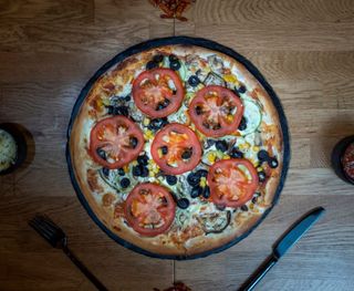 Pizza Vegetariana mica