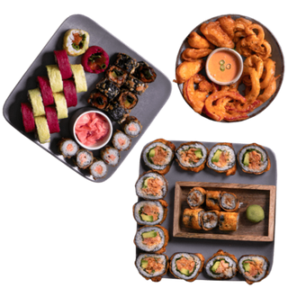 Tempura Set 44 kawałki plus jeden dodatek