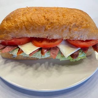 Панини с охотничьими колбасками