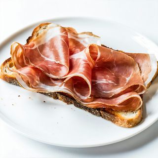 Tostada De Jamón York (Media)