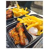 French Fries And Turkey