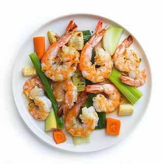 38 Gamberi alla piastra