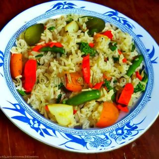 Piatto dello studente maxi vegetariano