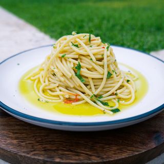 Spaghetti aglio e oleo 