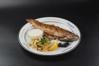 Форель на шампуре 