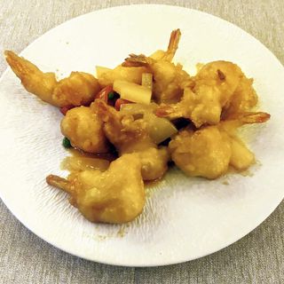 Gamberetti in agrodolce