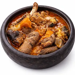 Soupe De Cabri & Attiéké