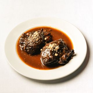 Melós de vedella a la ratafia