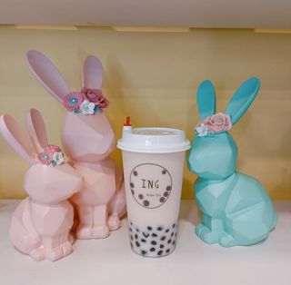 Boba tea rosa Oolong 玫瑰乌龙奶茶