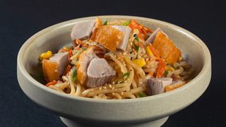 შემწვარი ატრია იხვით