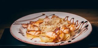 Ración de txipirones a la plancha