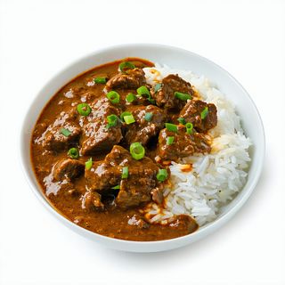 15B. Arroz Con Ternera De Salsa Picante