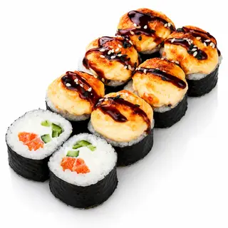 Hokkaido Salmon Roll - 8 pcs / 225 g