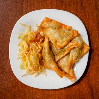 Pierożki von ton smażone w oleju