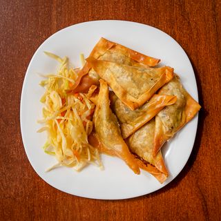 Pierożki von ton smażone w oleju