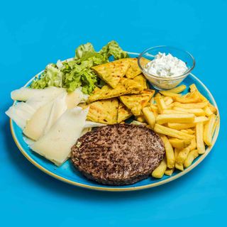 Piatto Bifteki di manzo