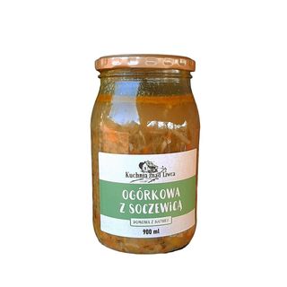 Ogórkowa z soczewicą (wege)  900 ml