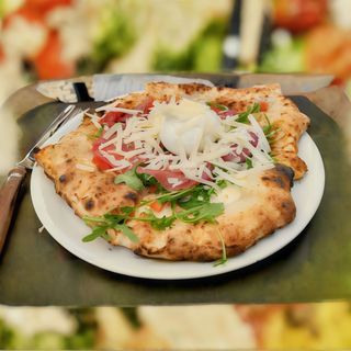 Pizza And Parsley Burrata (30 Cm.)