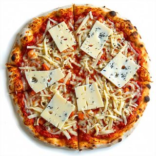 Pizza tonda - 4 Formaggi