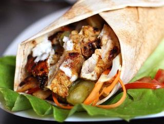 Shaorma de pui mare
