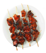 Grilled Goat Skewers