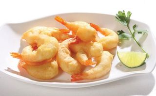 炸虾 Gamberi fritti