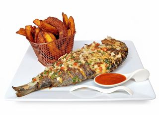 Alloco & Poisson Carpe Frit