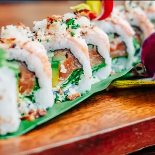 Double Salmon Aburi